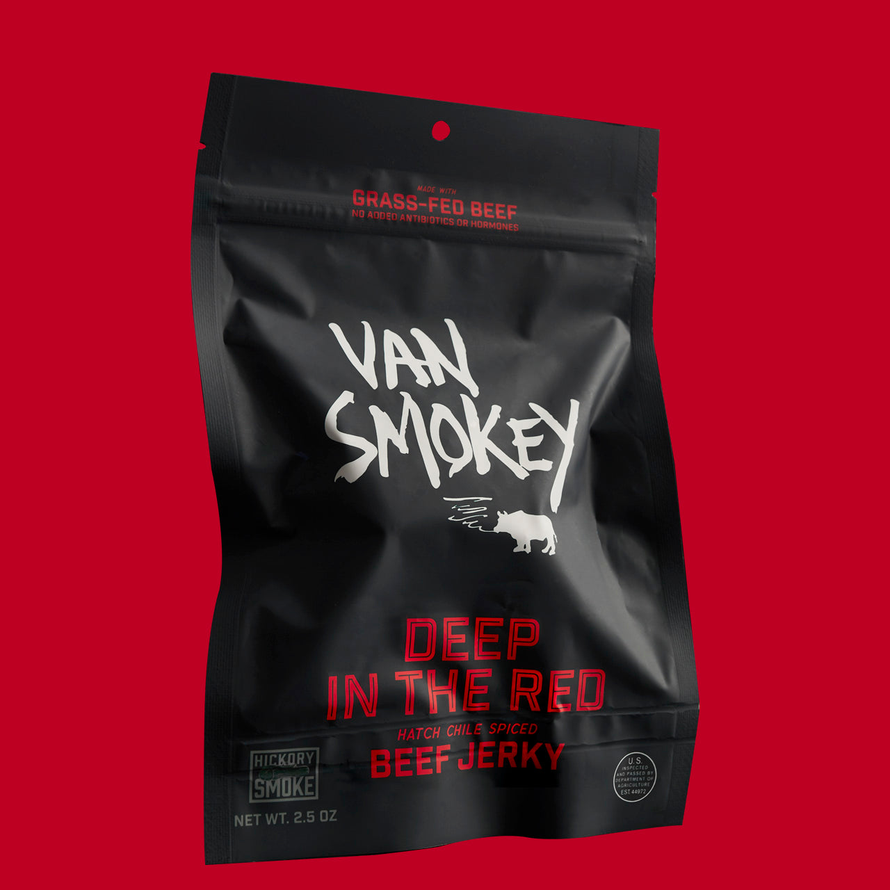 Hickory Smoked Beef Jerky. Grass-fed Beef. Hatch Chile. Southwest BBQ. Small-batch. Catskills, New York