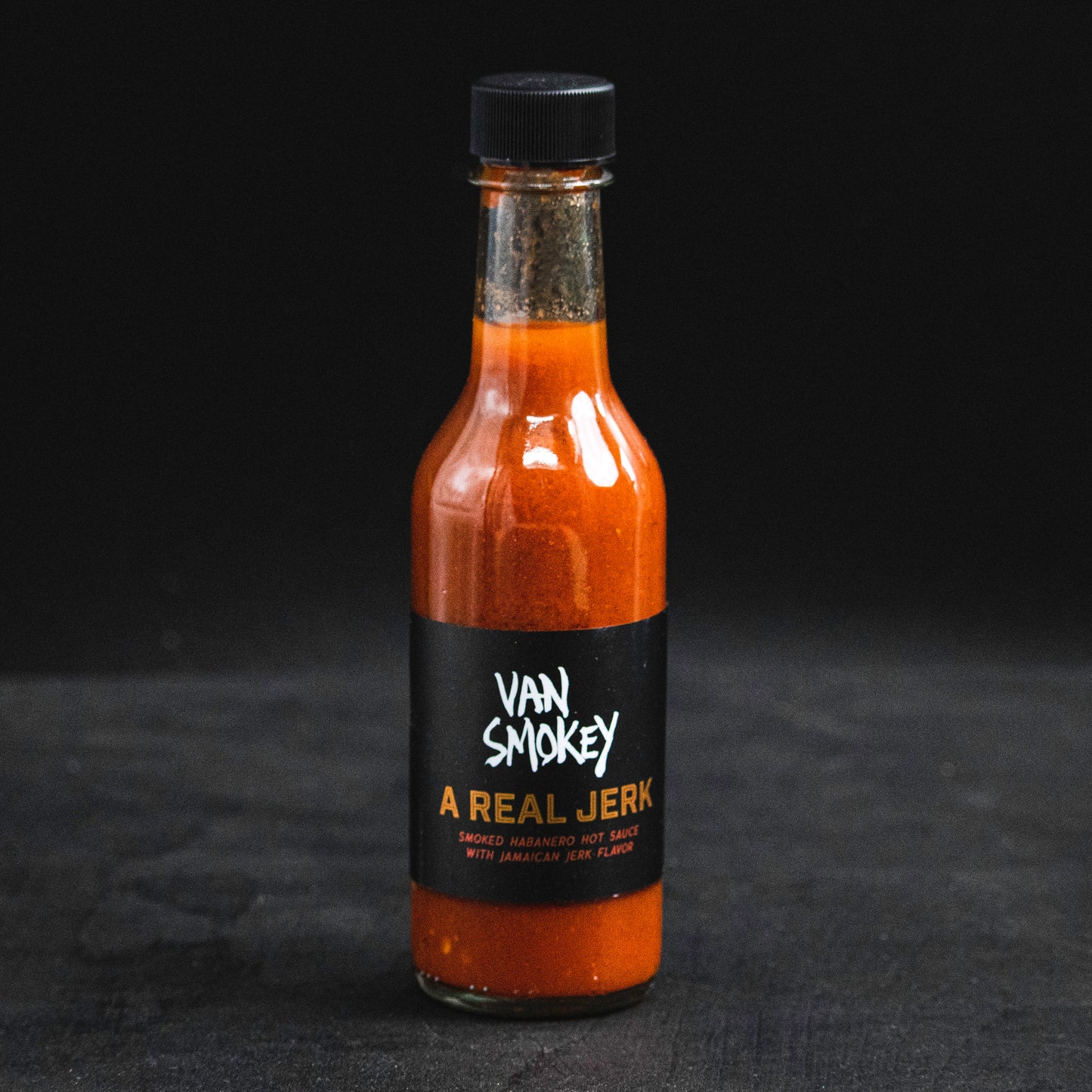 Smokey Habanero Hot Sauce Jamaican Jerk Small-Batch