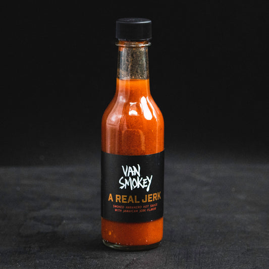 Smokey Habanero Hot Sauce Jamaican Jerk Small-Batch