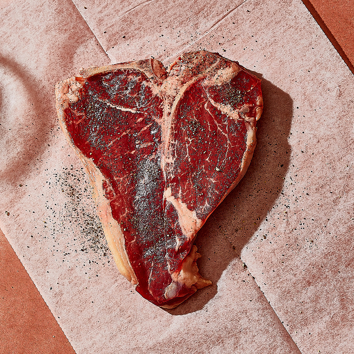 Grass-fed porterhouse steak