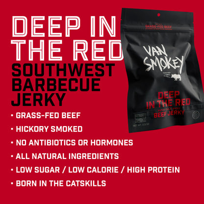 Van Smokey Deep In The Red Beef Jerky